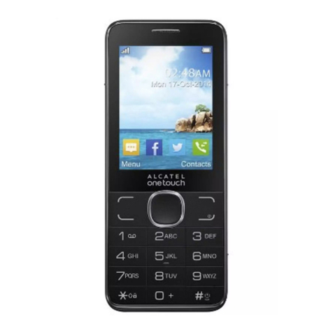 Alcatel ONE TOUCH 2007D User manual