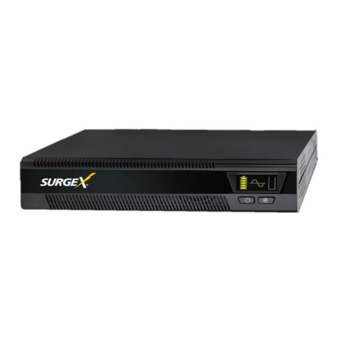 Ametek SurgeX UPS-1440-Li-ISO user manual