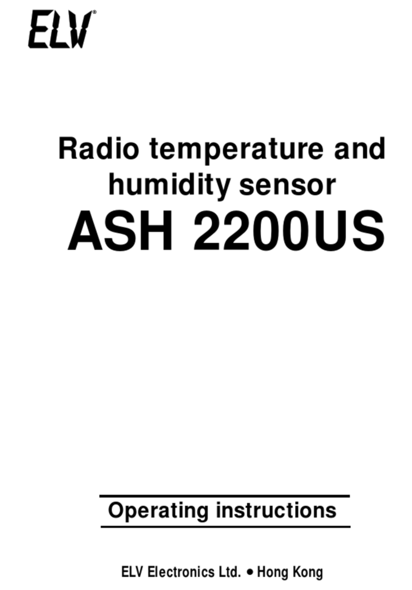 elv ASH 2200US operating instructions