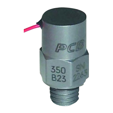 PCB Piezotronics 350B23 User manual