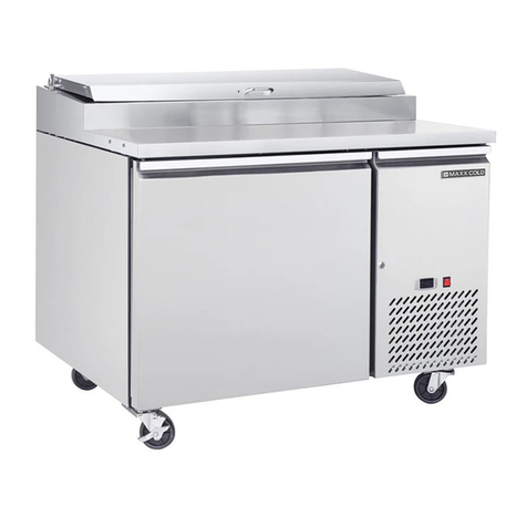 Maxx Cold MXSPP50 SERVICE, INSTALLATION AND OPERATION MANUAL
