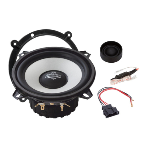 Audiosystem M-130 user manual