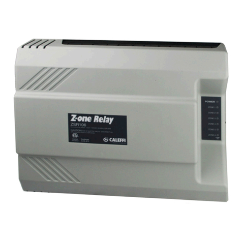 CALEFFI Z-one ZSR10 Series manual CALEFFI Z-one ZSR10 Series manual