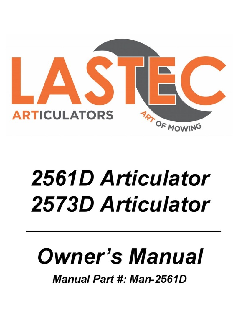 Lastec 2561D owner's manual