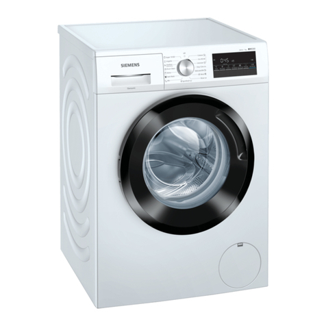 Siemens WM14N270HK User manual