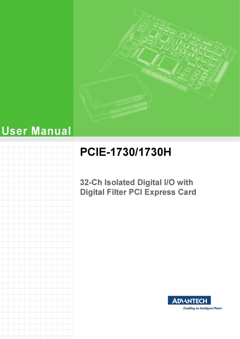 Advantech PCIE-1730H-AE User manual