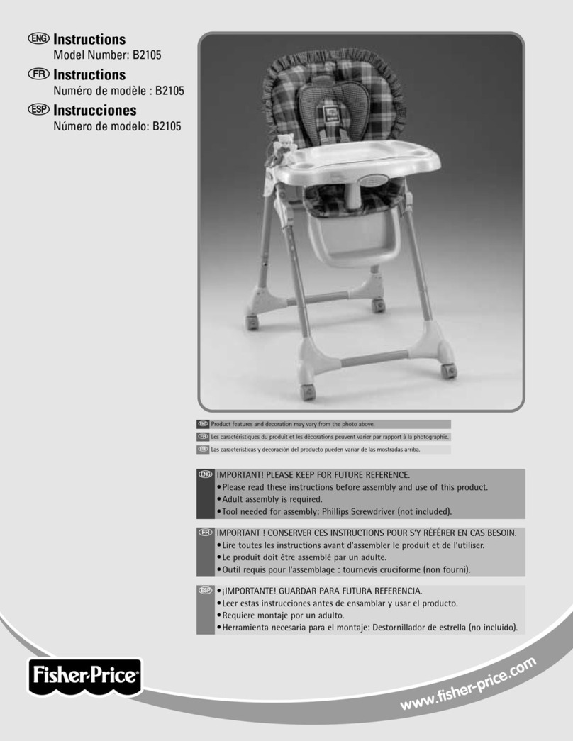 Fisher-Price B2105 User manual