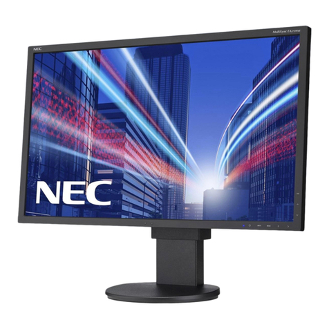 NEC MultiSync EA305WMi User manual