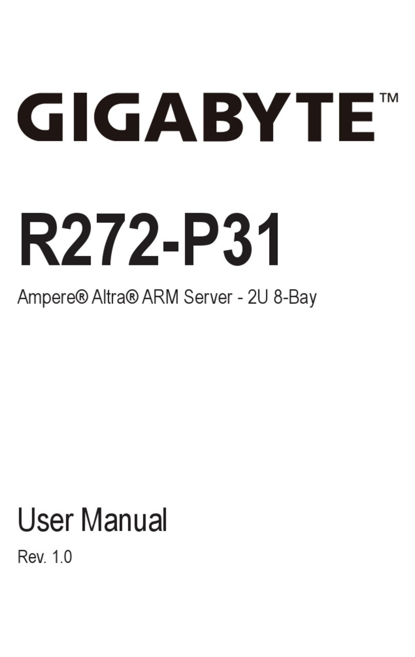 Gigabyte R272-P31 User manual