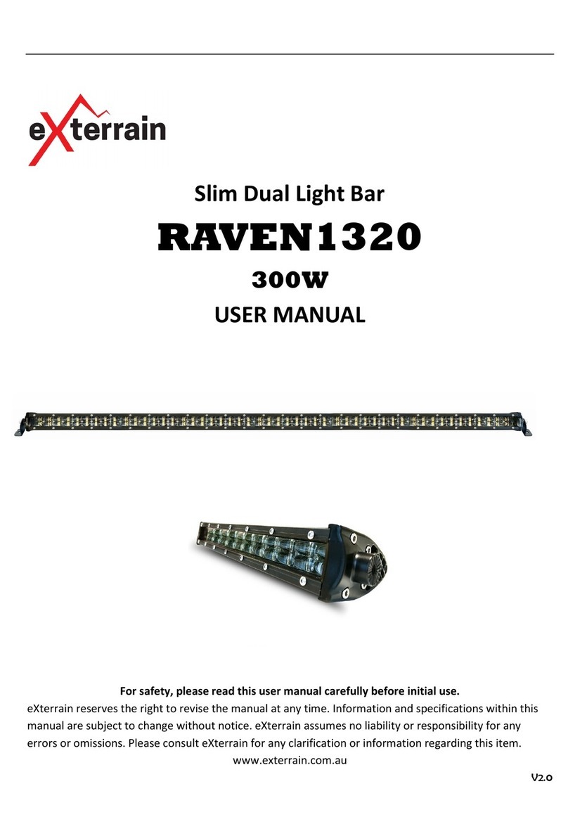 Exterrain RAVEN1320 user manual