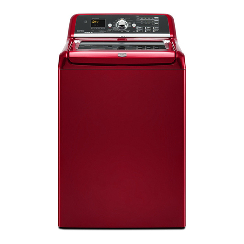 Maytag BRAVOS MVWB850WR1 User manual