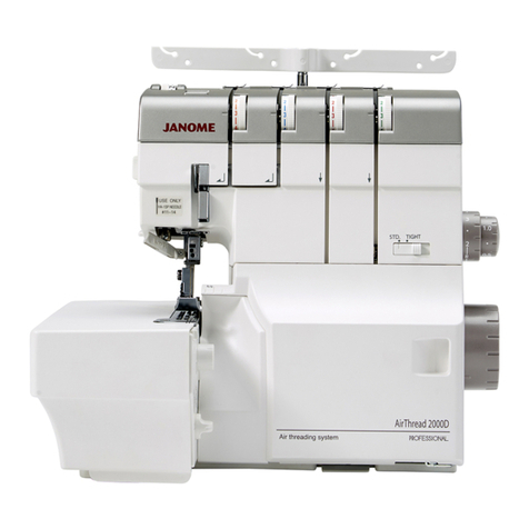 Janome AT2000D Instruction book