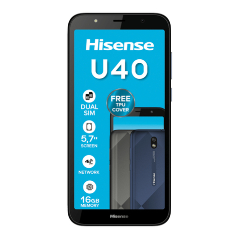 Hisense U40 User manual