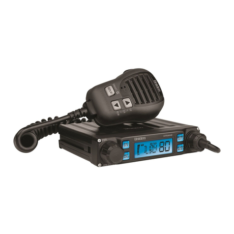 Uniden XTRAK40 User manual