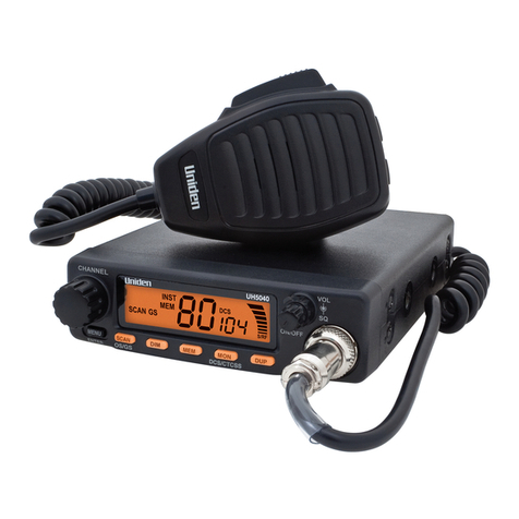 Uniden UH5040 User manual