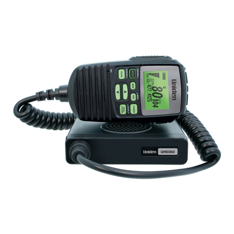 Uniden UH5060VP owner's manual