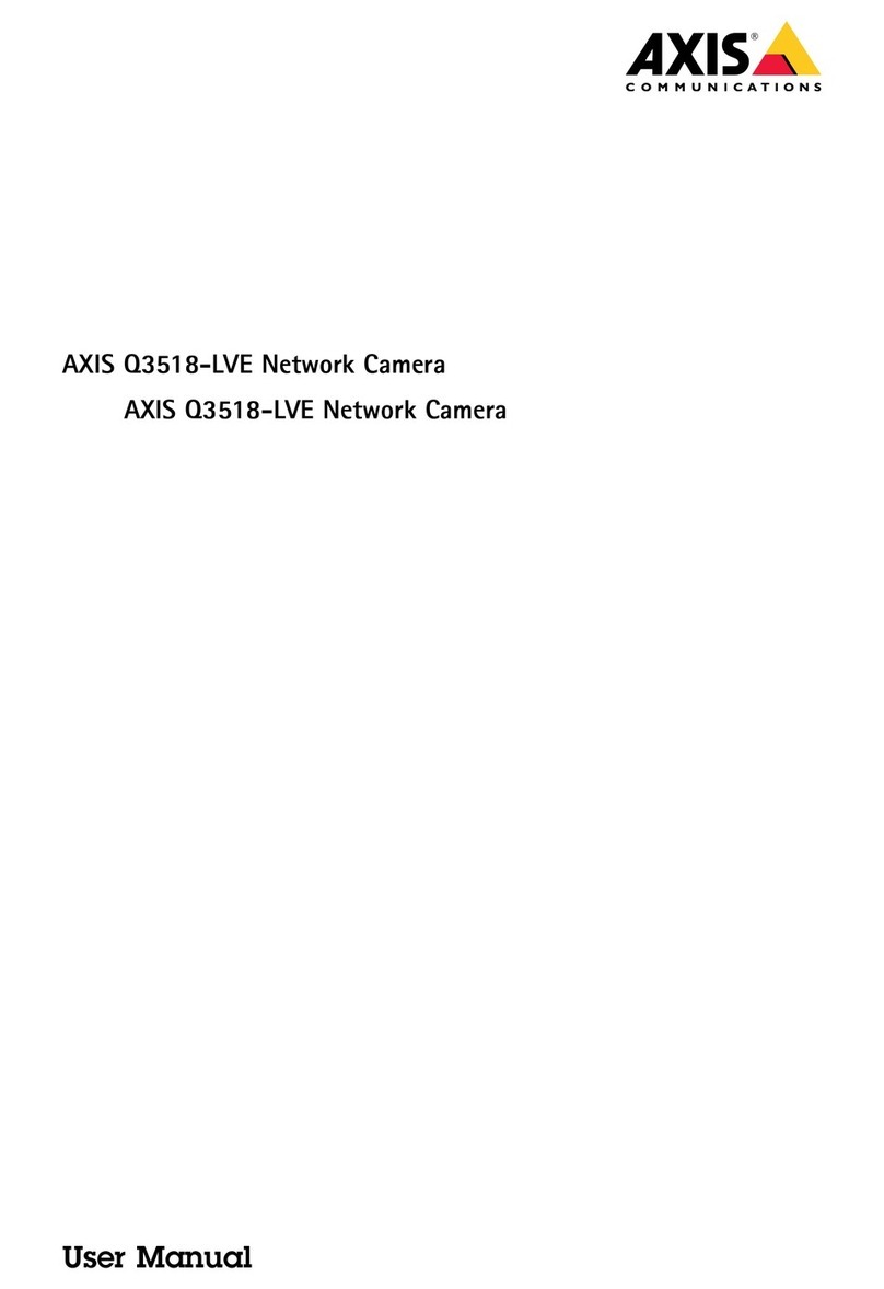 Axis Q3518-LVE User manual