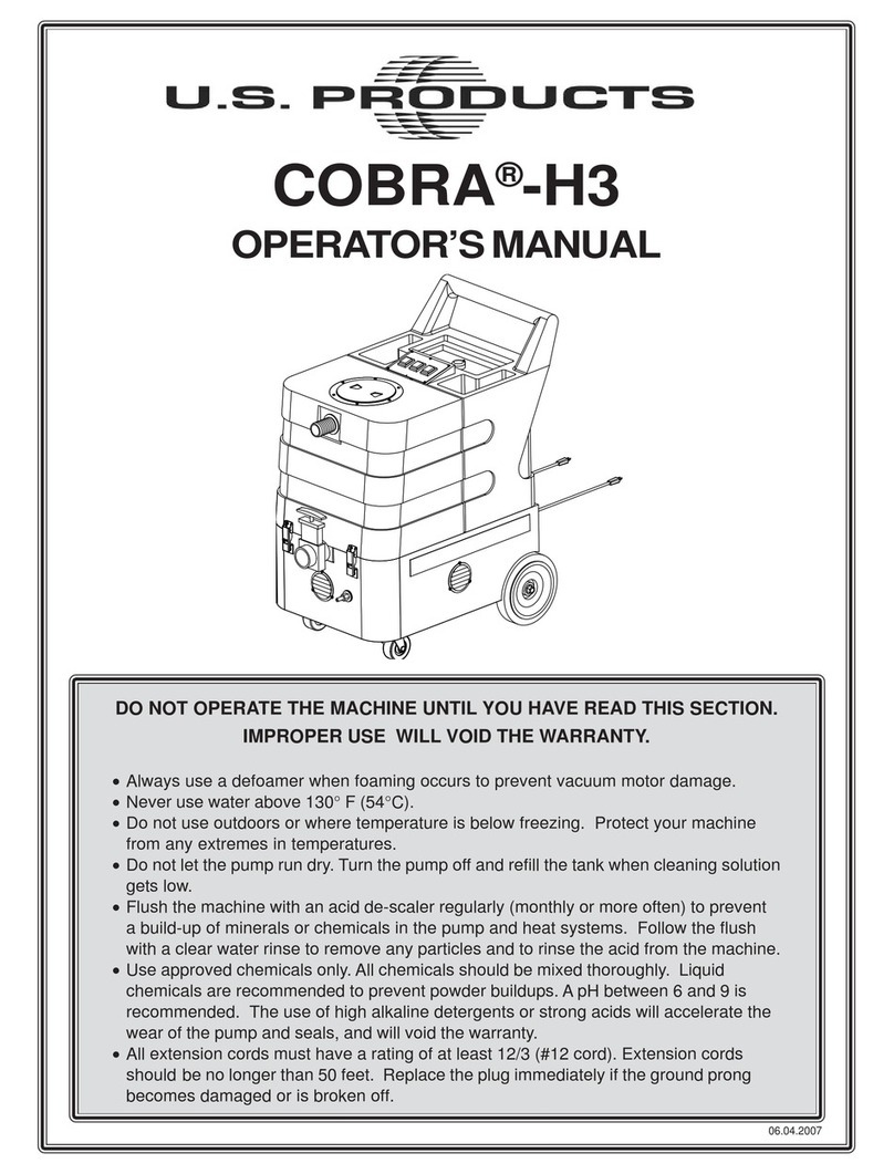 U.S. Products Cobra-H3 User manual