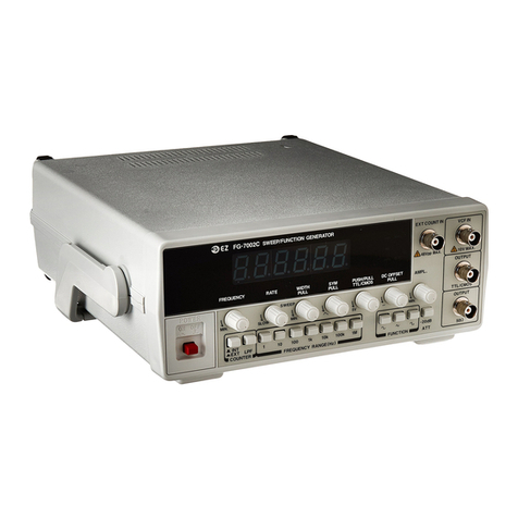 EZ Digital FG-7002C Operation manual