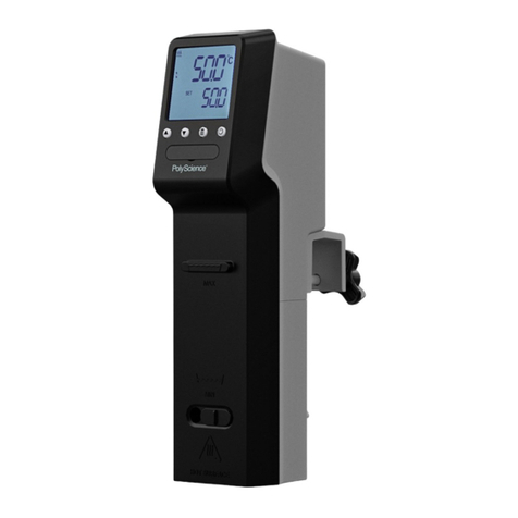 PolyScience MX-CA12E Operator's manual