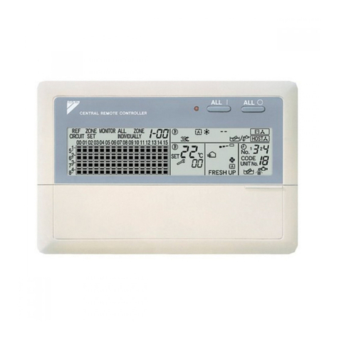 Daikin DCS302C51 Operation manual