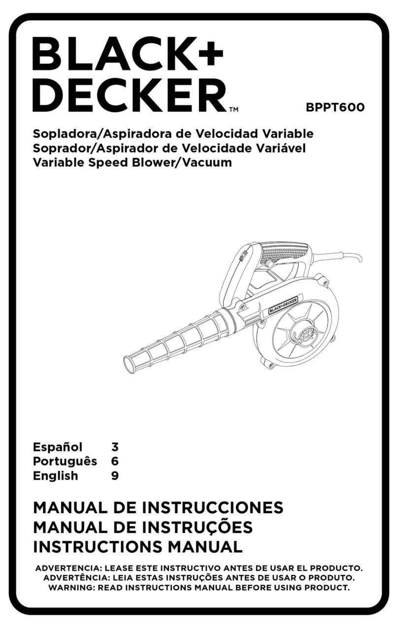 Black & Decker BPPT600 User manual