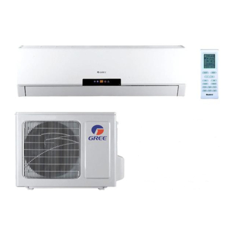 Gree GWH18MC-D3DNA2D User manual