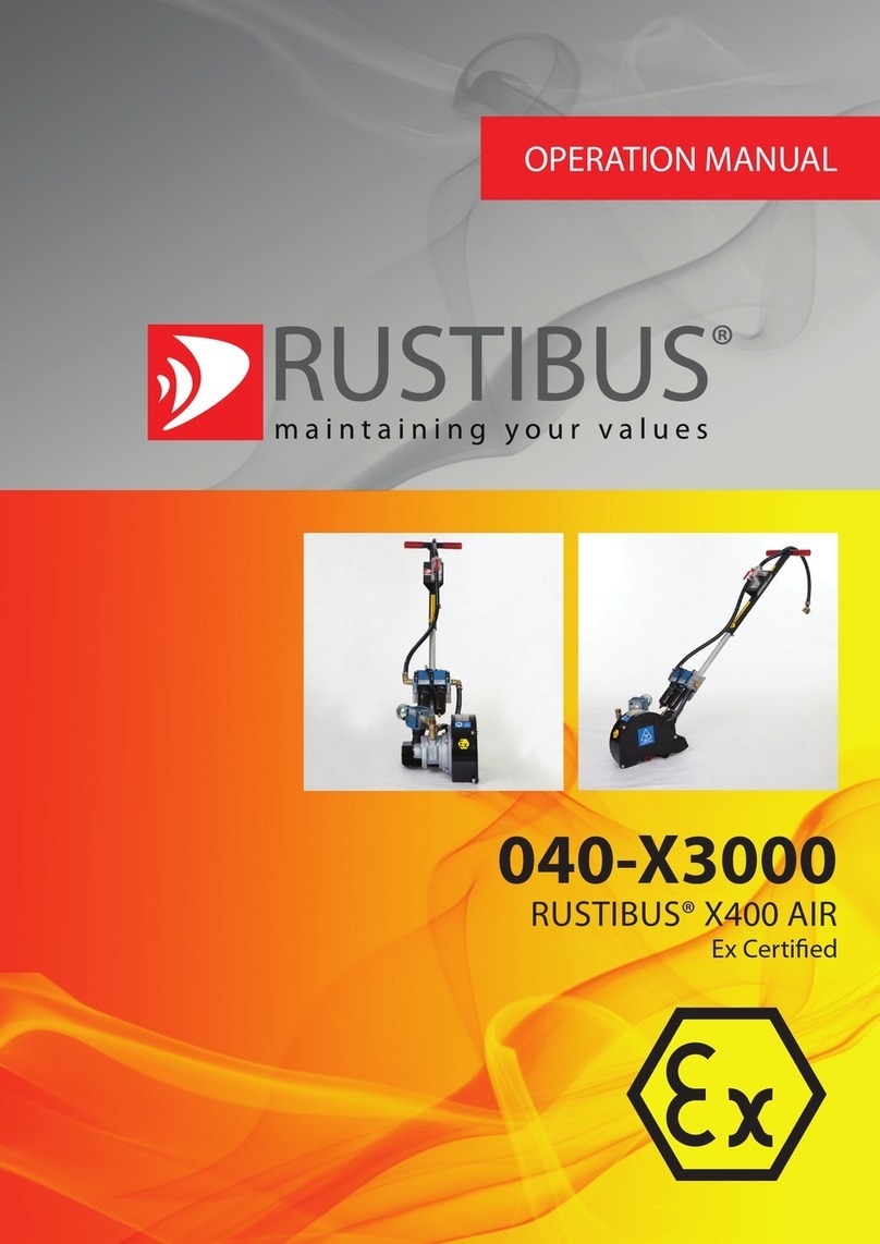 Rustibus X400 Air Operation manual