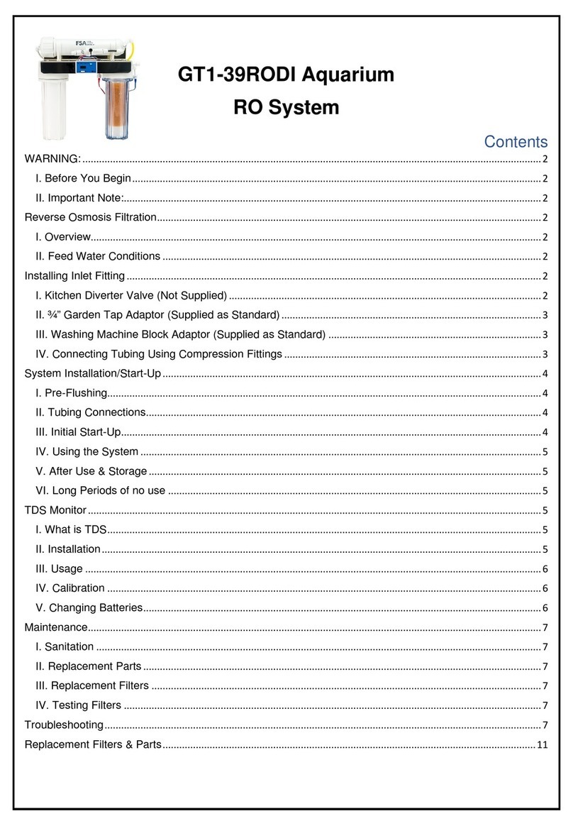 FSA GT1-39RODI User manual