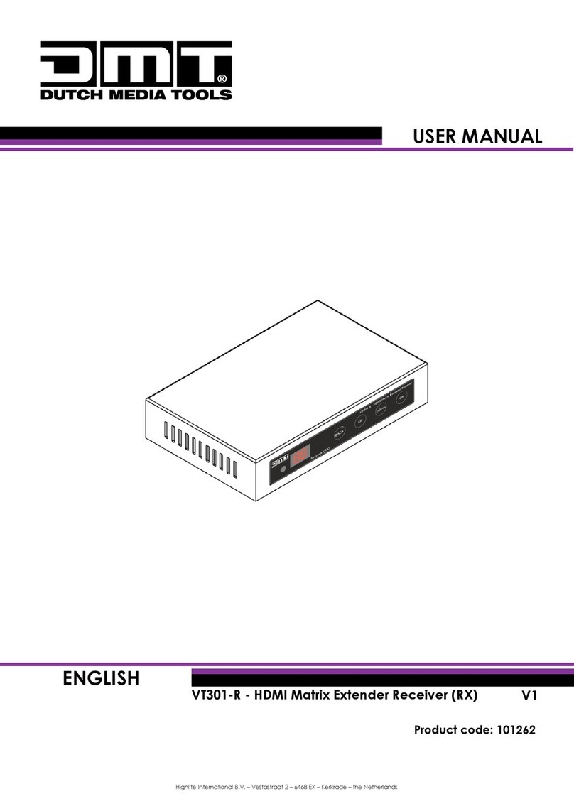 DMT VT301-R user manual