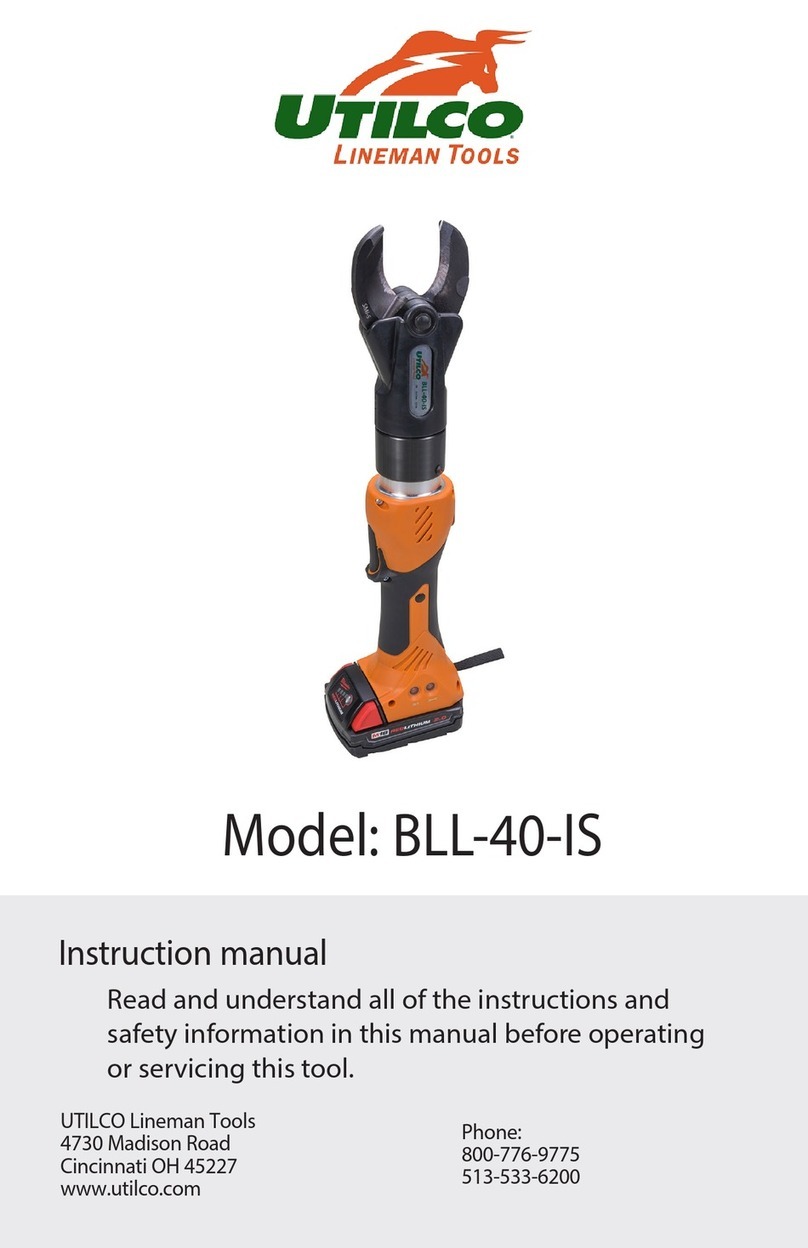 UTILCO BLL-40-IS User manual
