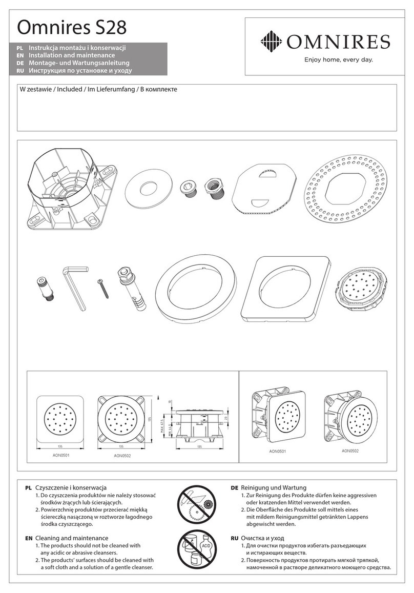 Omnires Omnires S28 Instruction Manual