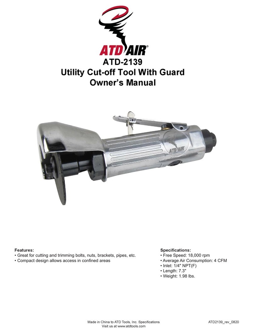 ATD AIR ATD-2139 owner's manual