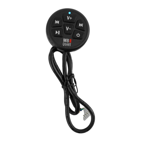MB QUART N1-WBT Quick start installation guide