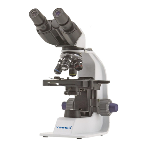 VWR VisiScope ML103 User manual
