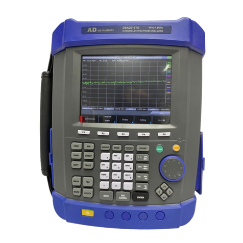 ADInstruments DSA2016TG User manual