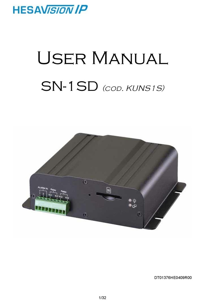 HESA Hesavision IP SN-1SD user manual