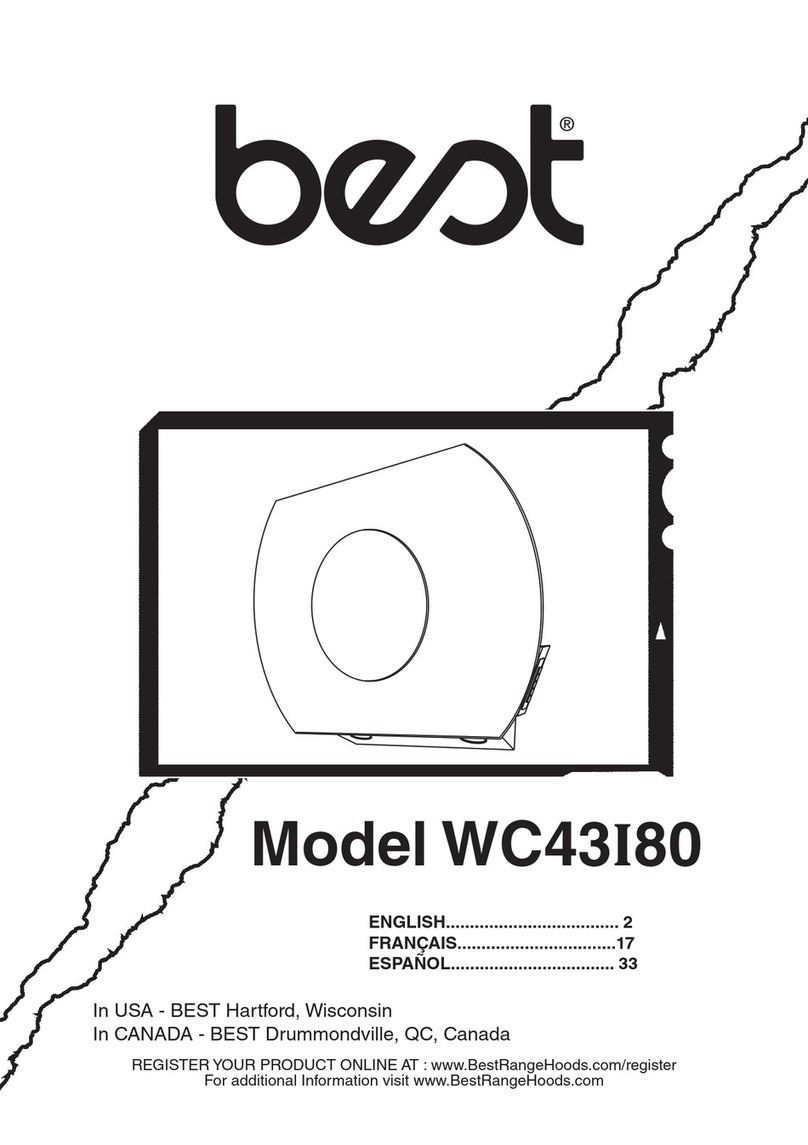 Best WC43I80B User manual