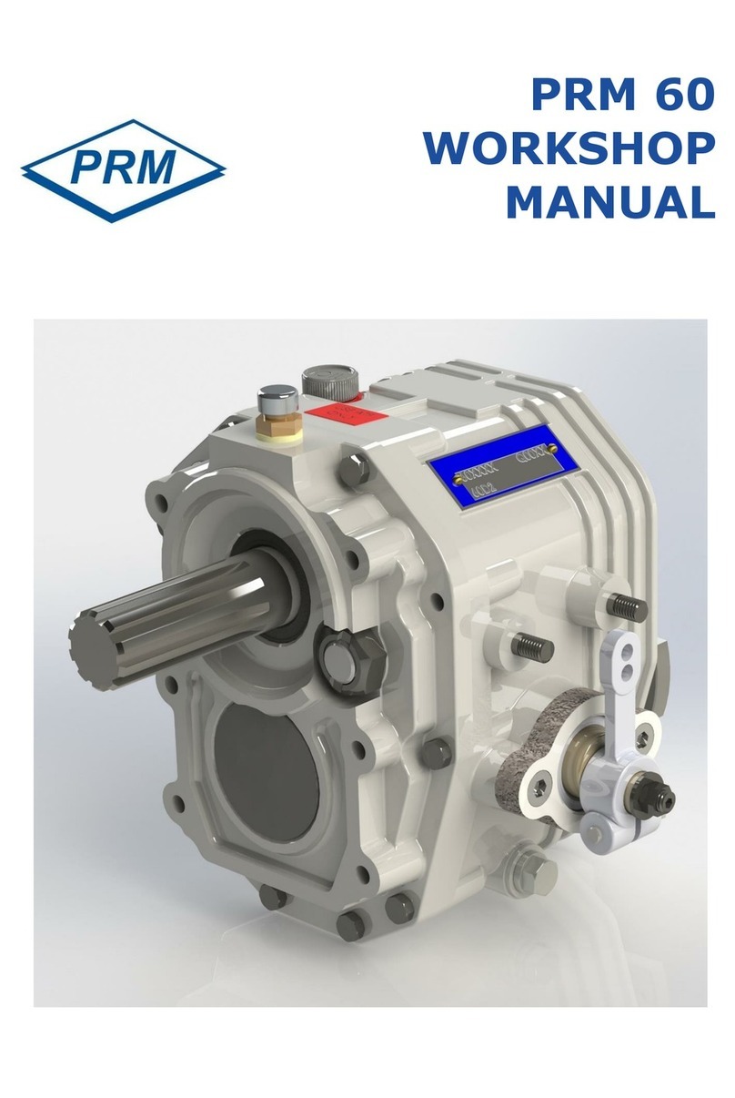 PRM NEWAGE PRM 60 Workshop manual