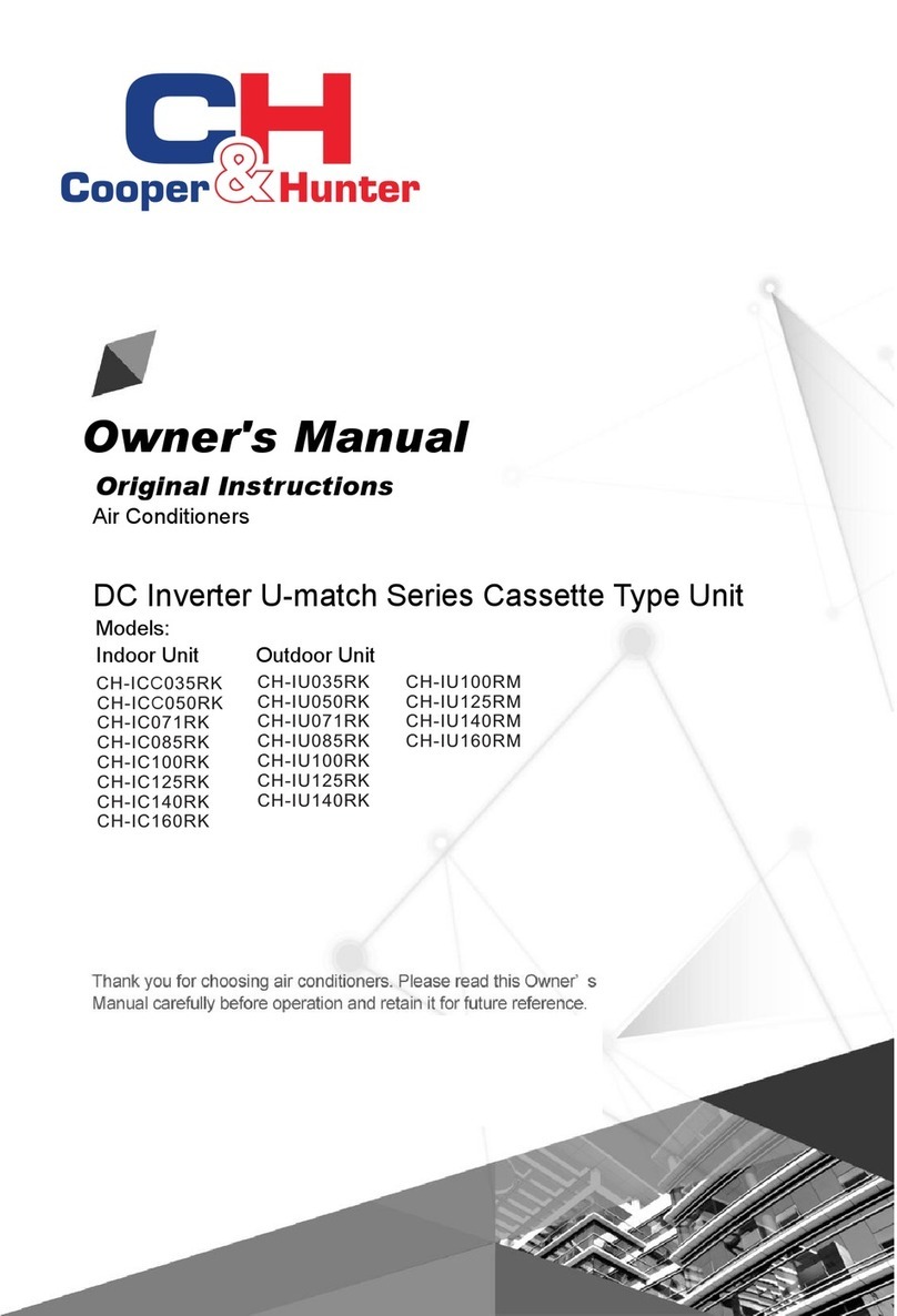 Cooper & Hunter U-match Series User manual