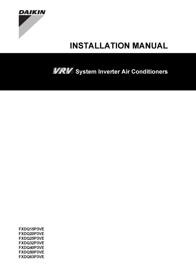 Daikin FXDQ20P3VE User manual