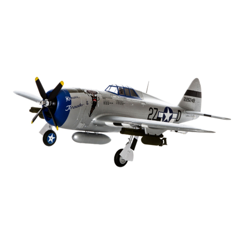 Horizon Hobby E-flite P-47 User manual