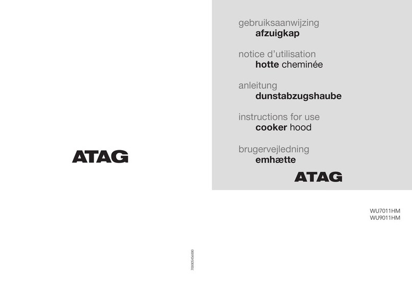 Atag WU9011HM User manual Atag WU9011HM User manual