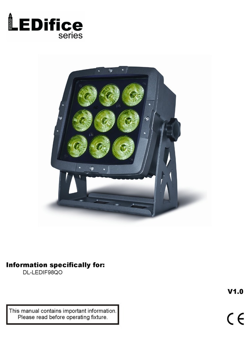 Techni-Lux LEDifice Series User manual Techni-Lux LEDifice Series User manual