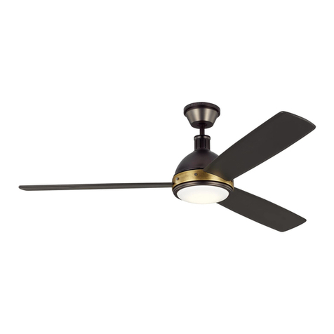 Monte Carlo Fan Company Hicks 3HCKR60 D Series Owner's guide and installation manual