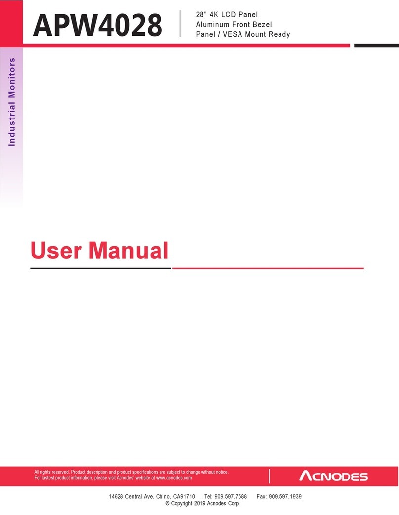 Acnodes APW4028 User manual