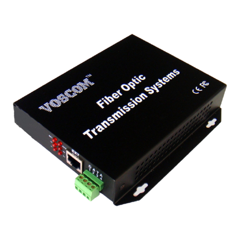 Voscom VOS-1FOM-D422T Series User manual