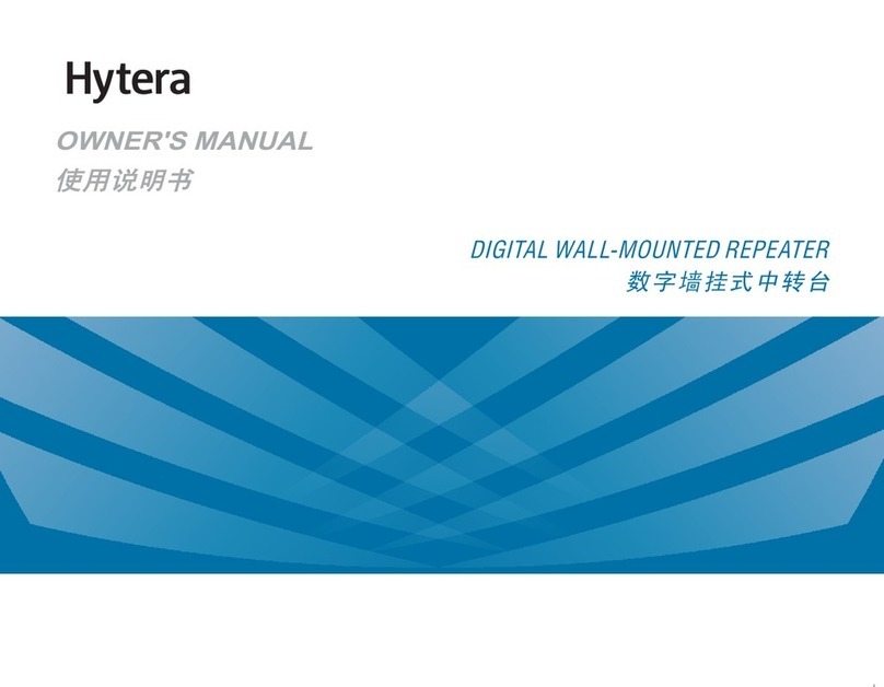 Hytera RD622i owner's manual