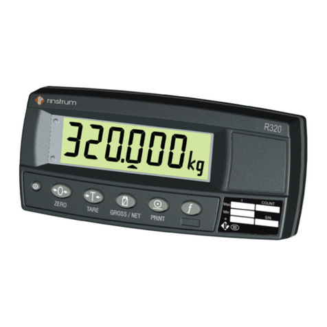Rinstrum R323 Communications manual