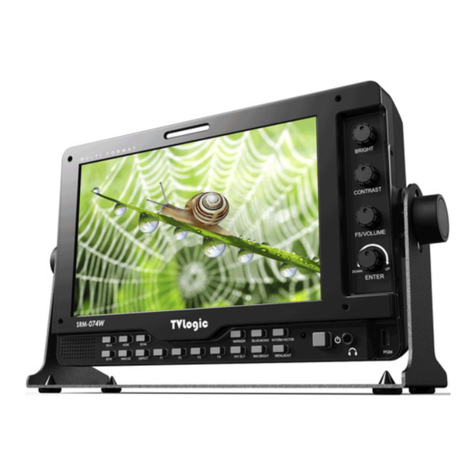 TV Logic SRM-074W-N User manual TV Logic SRM-074W-N User manual